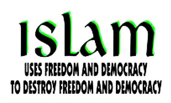 Der Islam benutzt Freiheit und Demokratie, um Freiheit und Demokratie zu vernichten #Date:06.2016#