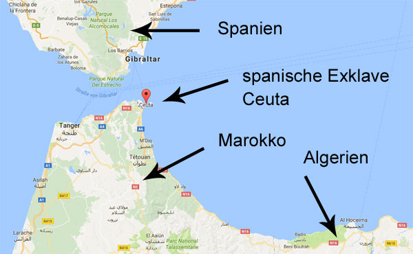 Druck auf Europa an allen Ecken und Enden
Rund 1000 Migranten stürmten den Grenzzaun der spanischen Exklave Ceuta in Marokko, wobei etwa 500 Personen auf spanisches Hoheitsgebiet und damit in die EU eindringen konnten.
Damit kann das Zauberwort "Asyl" zum Einsatz kommen. #Date:#